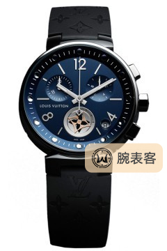 路易·威登TAMBOUR MOON系列Tambour Moon Star女士藍(lán)色計(jì)時(shí)腕表