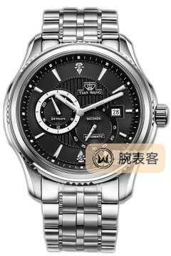 天王恒雋系列GS5711S/D-B腕表